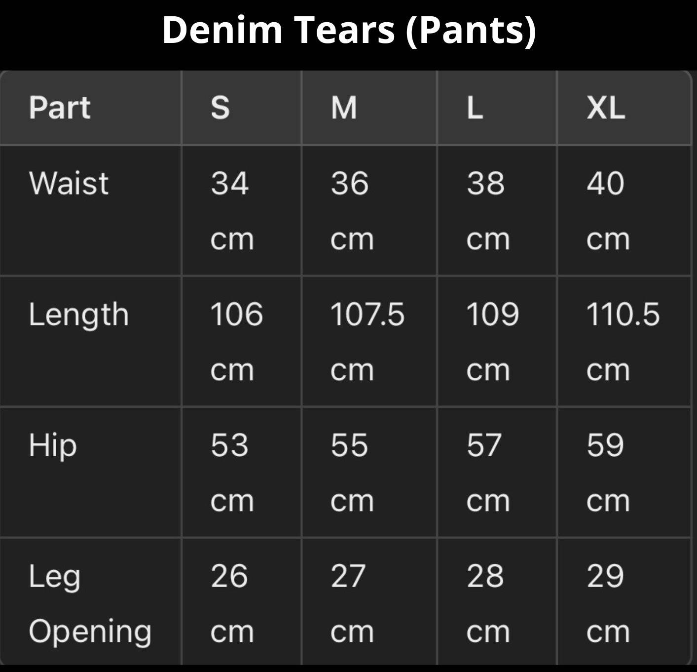 Image of Denim Tears (Tracksuit) - Eestileiud