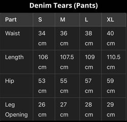 Image of Denim Tears (Tracksuit) - Eestileiud