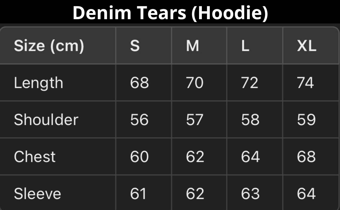 Image of Denim Tears Hoodie - Eestileiud