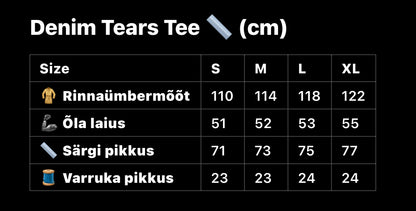 Denim Tears Tee - Eestileiud