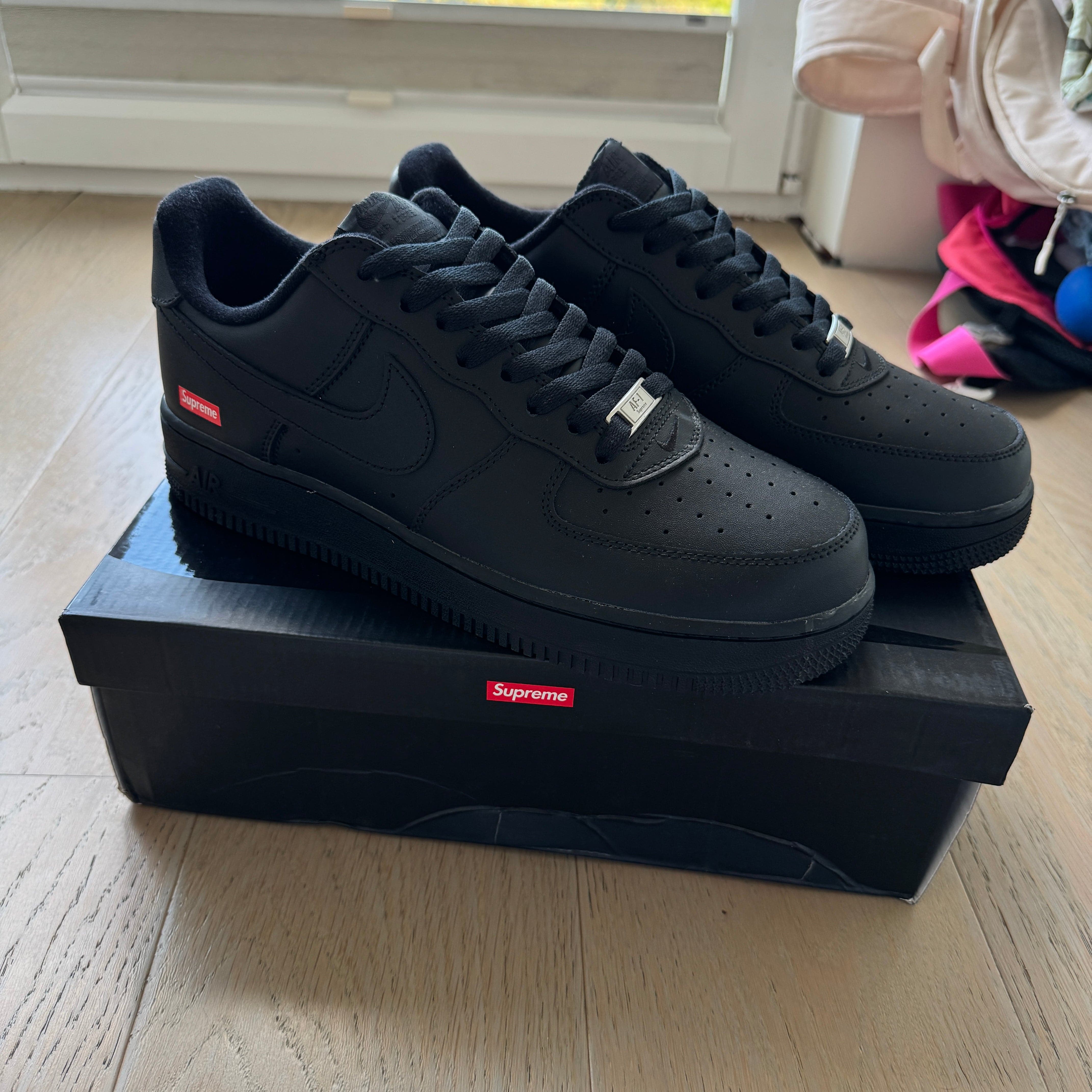 Image of Black AF1 Supreme - Eestileiud
